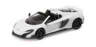 Samochody i pojazdy dla dzieci - Minichamps Mclaren 675Lt Spider White 1:87 870154430 - miniaturka - grafika 1