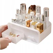 Pudełka i szkatułki - SZKATUŁKA ORGANIZER NA KOSMETYKI SZUFLADY XL Elegancki z szufladkami - miniaturka - grafika 1