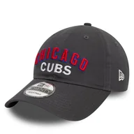 Czapki męskie - Czapka z daszkiem New Era Mlb Wordmark 920 Cubs 60503517 Szary - miniaturka - grafika 1
