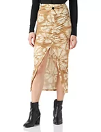 Spódnice - PINKO Spódnica damska, Cc5_camello/beżowy, L - miniaturka - grafika 1