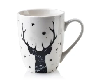 Mondex Lumarko Lumarko Santa Lila Kubek 350ml  HTPL0400-SW - Kubki - miniaturka - grafika 1