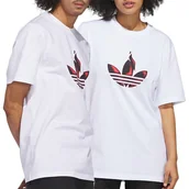 Koszulki męskie - Koszulka adidas Originals Trefoil Torch Tee JD2832 - biała - miniaturka - grafika 1