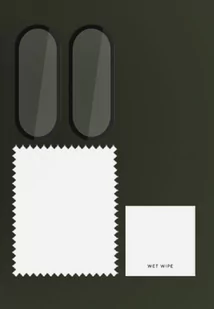 2x Szkło Hybrydowe do Xiaomi Mi Band 8 / 8 NFC Black - Akcesoria do smartwatchy - miniaturka - grafika 3