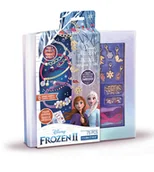 Prace ręczne dla dzieci - Zestaw do tworzenia bransoletek Kraina lodu z kryształkami Swarovskiego - miniaturka - grafika 1