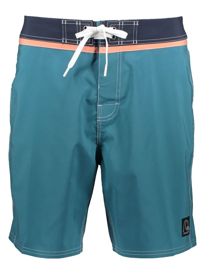Quiksilver Szorty kąpielowe w kolorze turkusowym