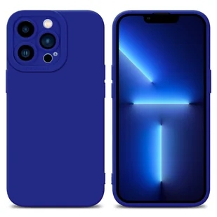 Pokrowiec Etui Do Apple iPhone 12 PRO w FLUID NIEBIESKI TPU Silikonowe Obudowa Ochronny Case Cover Cadorabo - Etui i futerały do telefonów - miniaturka - grafika 1