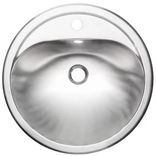 Umywalka Faneco z otworem na baterię stal szlachetna matowa WB46 - Akcesoria medyczne - miniaturka - grafika 2