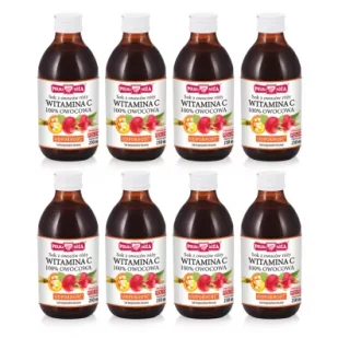 Polska Róża Sok z owoców róży -Odporność- Witamina C Zgrzewka 8 x 250 ml - Soki i napoje niegazowane - miniaturka - grafika 1