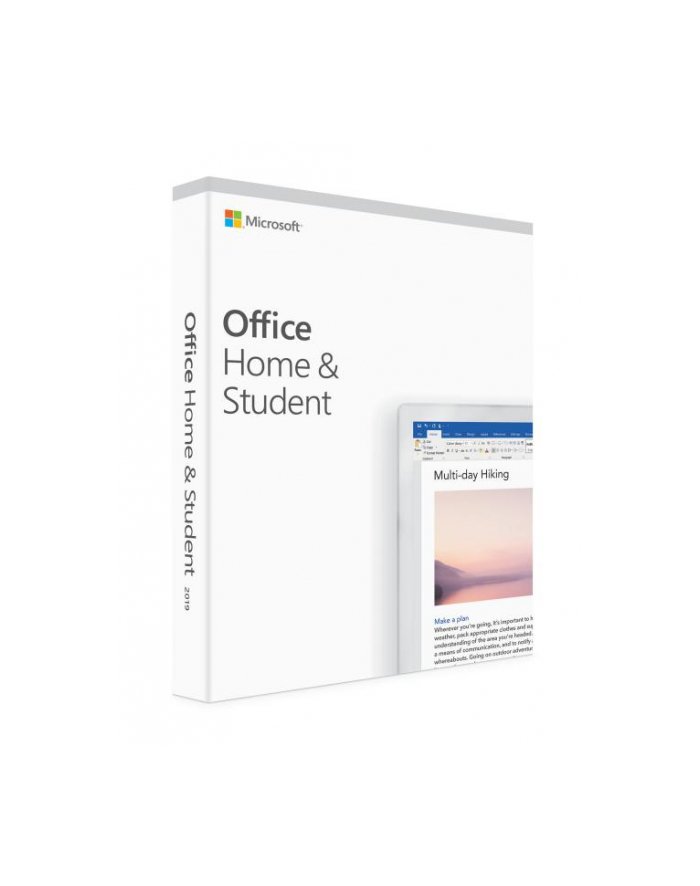 Microsoft Office Home and Student 2019 1 x licencja Francuska 79G-05152