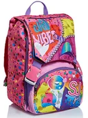 Plecaki - Plecak Invicta Minisac Next, Niebieski, Składany i Kieszonkowy, Podróże i Wypoczynek, Plecak Męski i Damski w Paski - miniaturka - grafika 1