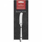 Noże kuchenne - Nóż do masła 16 cm Grunwerg Windsor srebrny kod: GW BKWSR-C + Sprawdź na SuperWnetrze.pl - NATYCHMIASTOWA WYSYŁKA !! - miniaturka - grafika 1