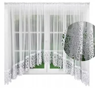 Firany - Firana gotowa Firany 130x300 cm Firanki z gipiura - miniaturka - grafika 1