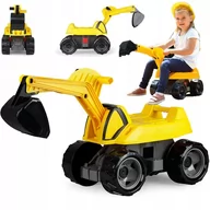 Samochody i pojazdy dla dzieci - LENA KOPARKA GIGANT XXL JEŹDZIK MAXI RUCHOME ELEMENTY - miniaturka - grafika 1