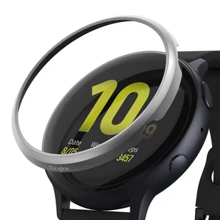 Ringke Nakładka Ringke Bezel do Galaxy Watch Active 2 40mm stal Matte Silver uniwersalny 8809688893506 - Akcesoria do smartwatchy - miniaturka - grafika 1