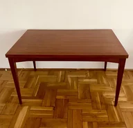 Stoły - Stół z drewna tekowego rozkładany produkcja duńska - miniaturka - grafika 1