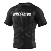 Kimona, stroje i obuwie - Extreme Hobby Rashguard Krótki Rękaw Bold Wrestling - miniaturka - grafika 1