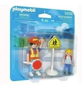 Figurki dla dzieci - Playmobil 5939 Opiekun dzieci przy przejściu - miniaturka - grafika 1