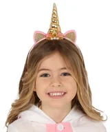 Stroje karnawałowe - Opaska Jednorożec z uszami - miniaturka - grafika 1