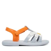 Buty dla dziewczynek - Sandały Melissa Mini Melissa Hip Bloomy Bb 35902 Niebieski - miniaturka - grafika 1