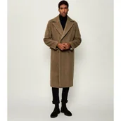 Płaszcze męskie - BOSS BLACK Wełniany płaszcz H-Cale-DB-Flaps-254 - miniaturka - grafika 1