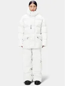 Kurtki damskie - Rains Kurtka puchowa 15050 Biały Regular Fit - miniaturka - grafika 1