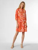 Sukienki - Emily van den Bergh - Sukienka damska, pomarańczowy|wyrazisty róż|wielokolorowy - miniaturka - grafika 1
