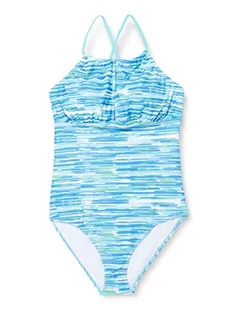 Stroje kąpielowe - Regatta Jednoczęściowy kostium kąpielowy unisex Halliday, Seascape Brushstroke, 3XL - grafika 1