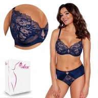 Biustonosze - Biustonosz Push-Up AV 1936 granatowy 70C - miniaturka - grafika 1