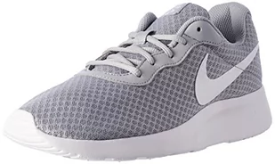 Nike Męskie Tanjun, Sneakersy, Wolf Grey/Biały, 42 EU - Sneakersy damskie Nike Męskie Tanjun, Sneakersy, Wolf Grey/Biały, 42 EU - Sneakersy damskie - miniaturka - grafika 1