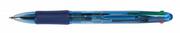 Długopisy - Q-CONNECT Długopis automatyczny 4-color 0,7mm (linia), mix kolorów KF01938 - miniaturka - grafika 1