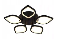 Lampy sufitowe - Żyrandol LED Kwiat Lampa Sufitowa Regulowana Ring - miniaturka - grafika 1