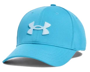 Czapka Under Armour męska BLITZING ADJ CAP z daszkiem Niebieska - Czapki damskie - miniaturka - grafika 1