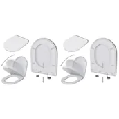 Deski sedesowe - Deski sedesowe wolnoopadające 2 sztuki - miniaturka - grafika 1