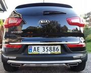 Akcesoria motoryzacyjne - KIA Sportage III - LISTWA CHROM Klapa bagażnik Tył - miniaturka - grafika 1