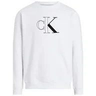 Bluzy męskie - Bluza męska Calvin Klein Jeans Monologo dresowa sportowa klasyczna-L - miniaturka - grafika 1