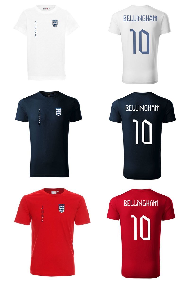Koszulka Anglia JUDE BELLINGHAM 10