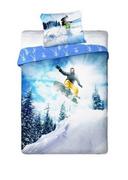 Pościel - Faro Pościel Bawełniana Sportivo 003 Snowboard 09496 - miniaturka - grafika 1