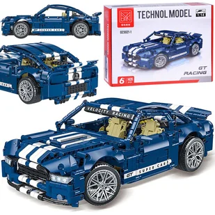 Klocki techniczne 1428-elementów auto wyścigowe GT RACING ZA5308 - Samoloty i helikoptery - miniaturka - grafika 1