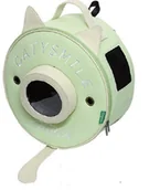 Transportery dla kotów - Torba na kota SMART KITTY CatySmile, seledynowa - miniaturka - grafika 1