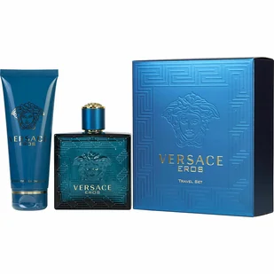 Versace Versace Eros zestaw Woda toaletowa 100ml + żel pod prysznic 100 ml dla mężczyzn 44448 - Zestawy kosmetyków męskich - miniaturka - grafika 3