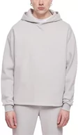 Bluzy męskie - Urban Classics Męska bluza z kapturem Organic Loose Hoody lightasphalt XXL, Lightassphalt, XXL - miniaturka - grafika 1