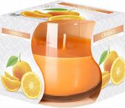 Świece - Bispol świeca zapachowa w szkle pomarańcza 1szt - miniaturka - grafika 1