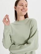 Bluzy damskie - Sinsay - Bluza ze ściągaczami - zielony - miniaturka - grafika 1
