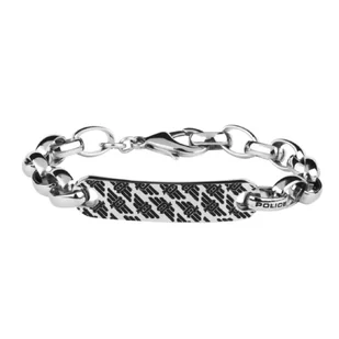 Bransoletka Męska Police PJ.26355BSS-01-S Stal nierdzewna 19 cm - Bransolety męskie - miniaturka - grafika 1