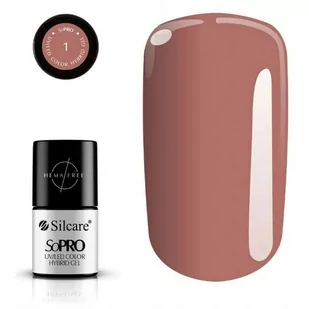 Silcare Silcare SoPro UV/LED Color Hybrid Gel 1 7.0 g - Lakiery hybrydowe - miniaturka - grafika 1