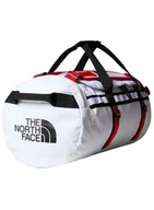 Torby podróżne - Torba plecak The North Face Base Camp Duffel M - tnf white / tnf black / elevation red - miniaturka - grafika 1