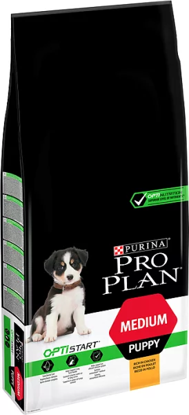 Purina Pro Plan Medium Puppy Optistart kurczak i ryż 12kg 10663-uniw