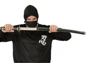 Dodatki do strojów karnawałowych - PARTY WORLD Miecz Ninja w pokrowcu MIECZ/3496-G - miniaturka - grafika 1