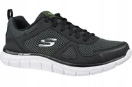 Buty sportowe męskie - Męskie Buty Skechers Track-Bucolo 52630-BKW r. 45 - miniaturka - grafika 1