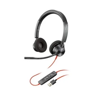 Plantronics Blackwire 3320 USB-A Czarny - Słuchawki - miniaturka - grafika 1